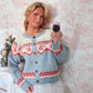 Vintage French Rose Cardigan - Icicle Kiss