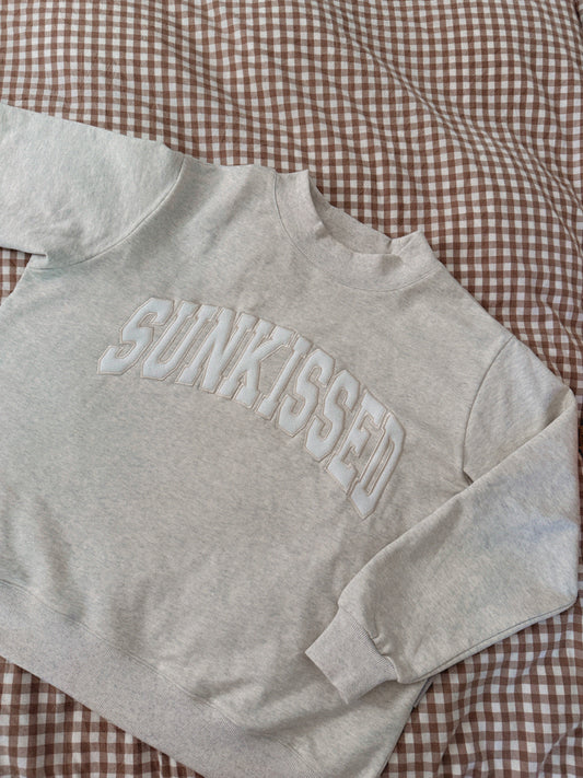 Sunkissed Mockneck - Oatmilk Gray