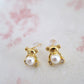 Bear’s Pearl Kiss Earrings