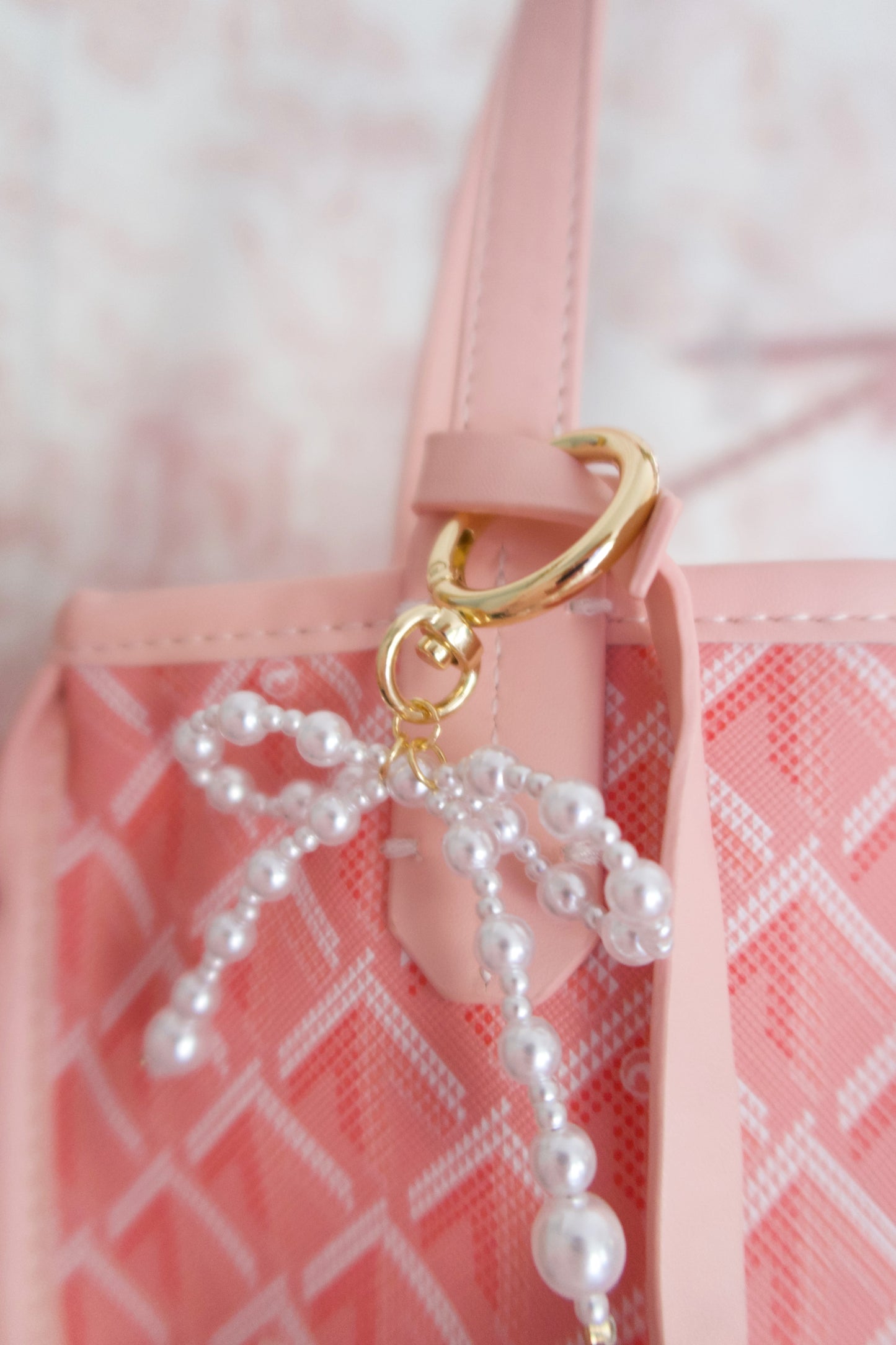 Coquette Pearl Bag Charm