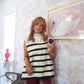 Striped Elegance Sweater