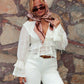 The Poésie Lace Blouse