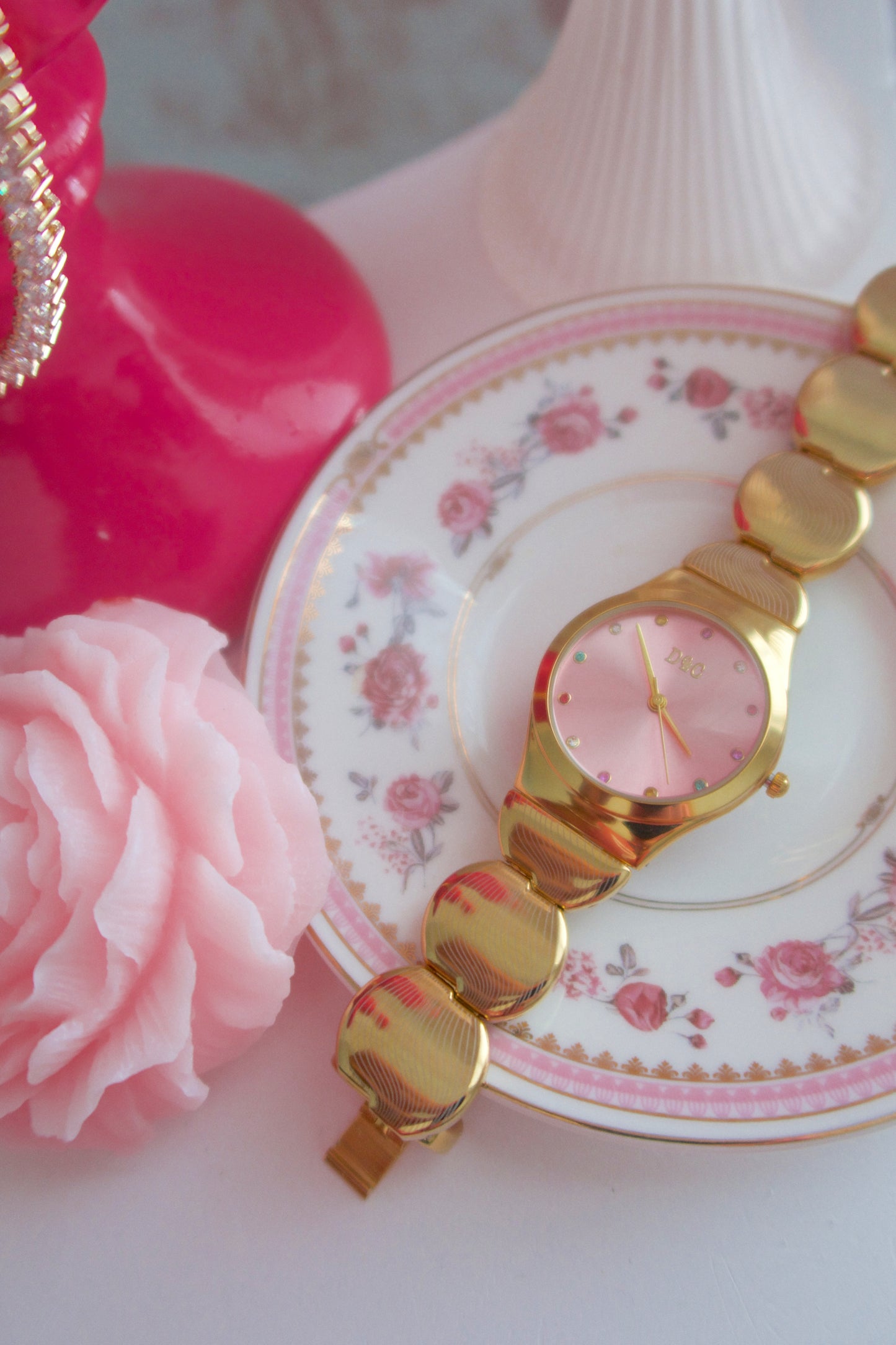 Eloise Pink Vintage Watch