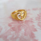 Heartfelt Blessings 18k Gold Ring