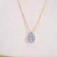 The Bluebell Charm Vintage Necklace