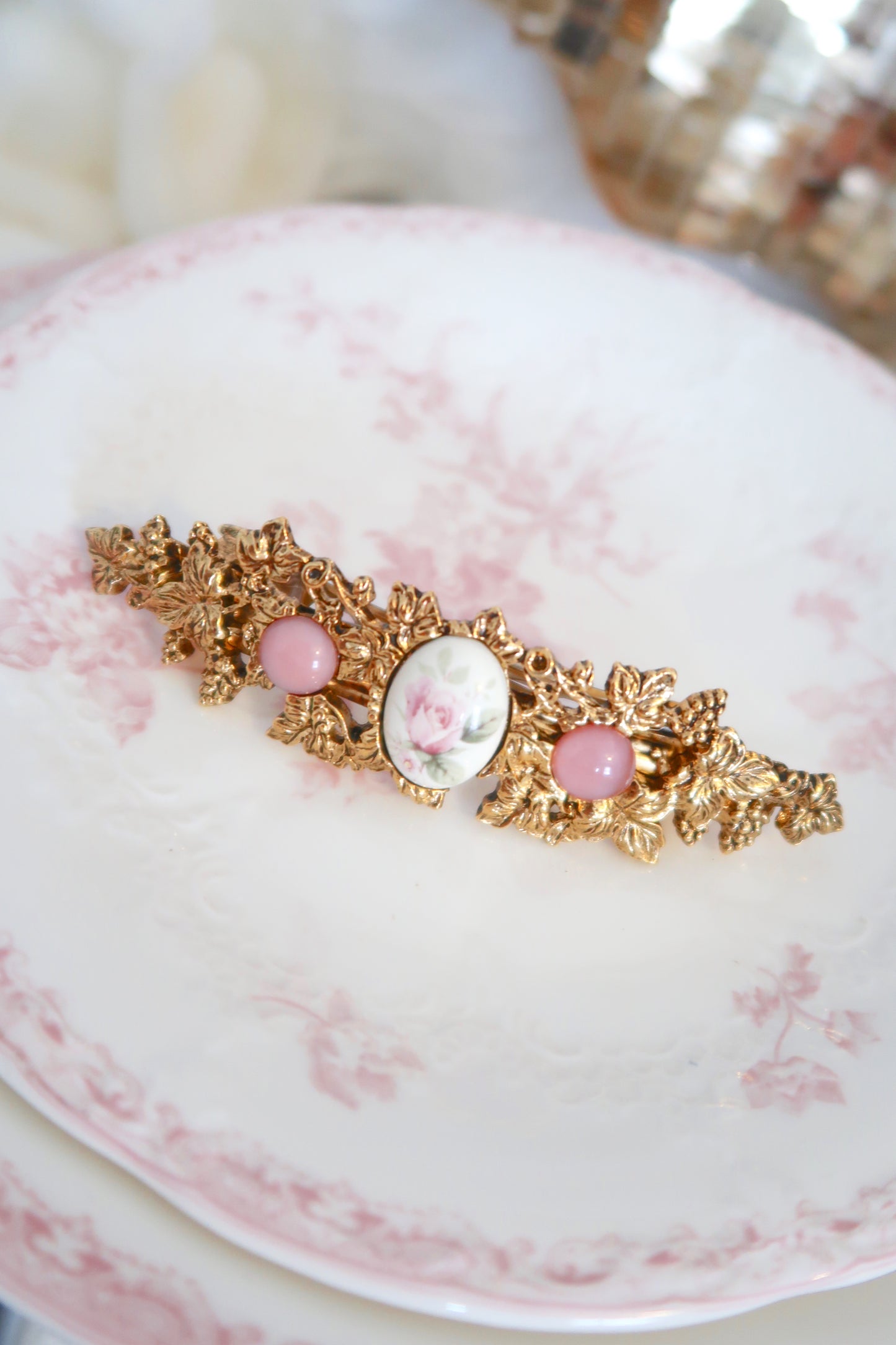 Rose Of Versailles Hair Barrette