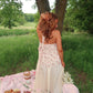 Cream Tea Blossoms Top