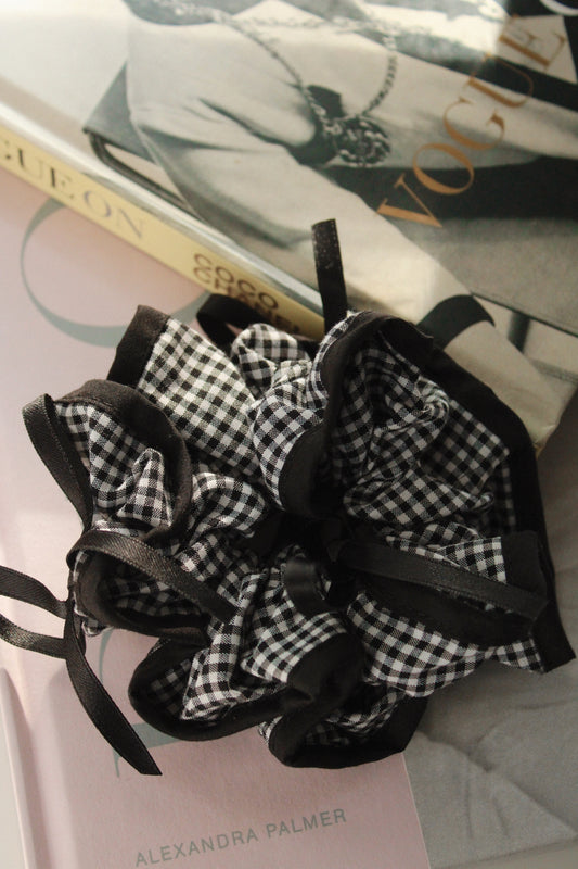 The Hampstead Noir Scrunchie