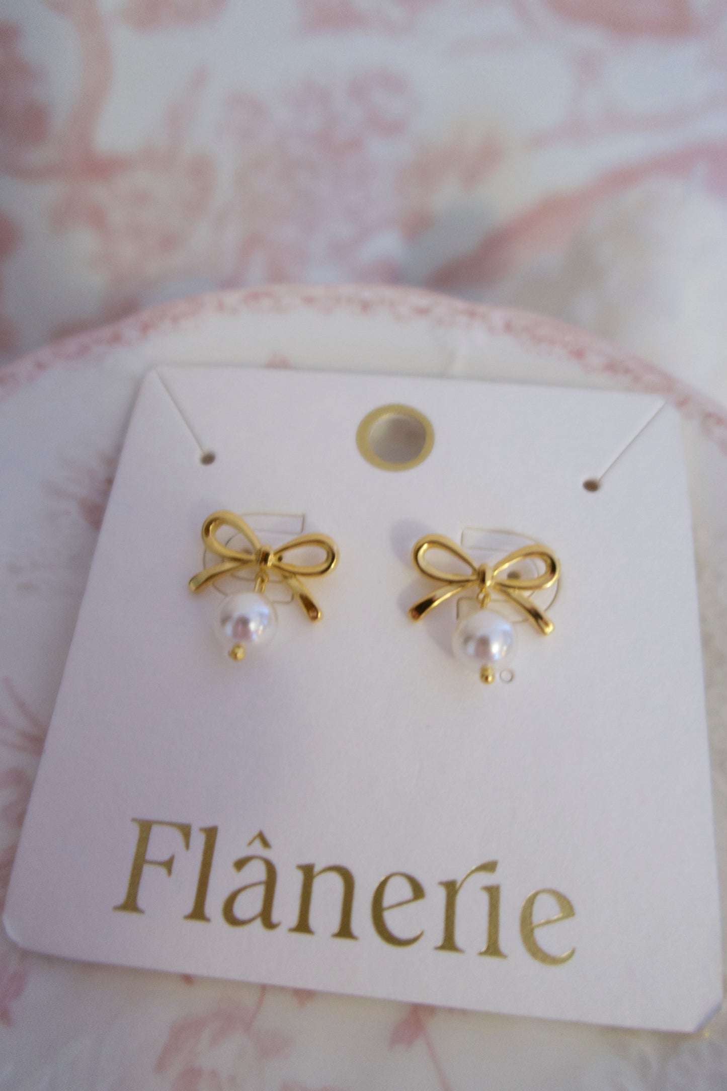 Dainty Darling Ribbon Earrings