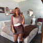 Angel Veil Poncho - Blush Mocha RESTOCK 8.25